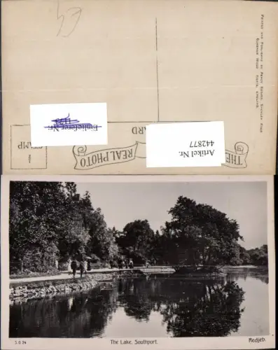 442877,England Southport Lake See Teich