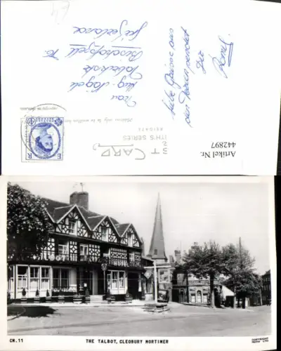 442897,England Cleobury Mortimer Talbot Gebäude Kirchenturm