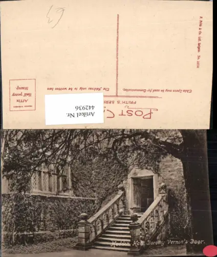442936,England Haddon Hall Dorothy Vernos Door Tür