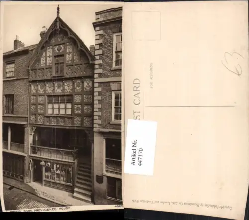 447170,England Chester Gods Providence House Haus