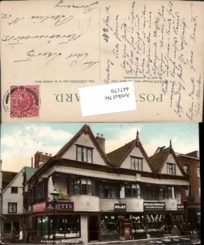 447179,England Banbury Cake Shop Geschäft