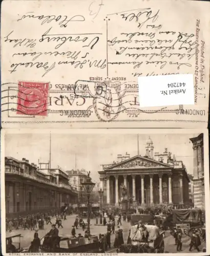 447204,England London Royal Exchange and Bank of England