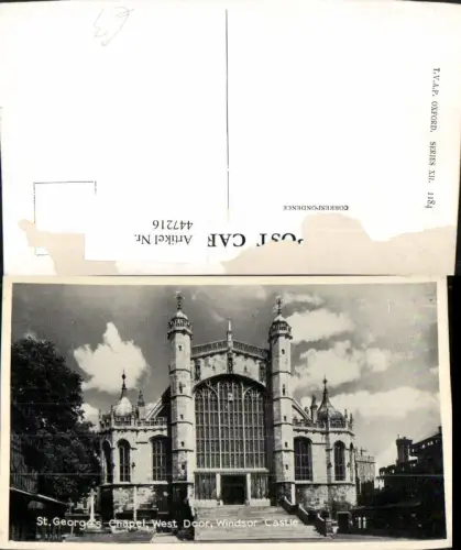 447216,England Windsor Castle St. Georges Chapel Kirche