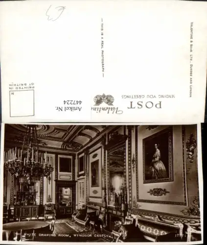 447224,England Windsor Castle White Drawing Room Schloss Innenansicht