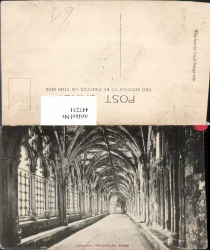 447231,England London Westminster Abbey Cloisters Kloster