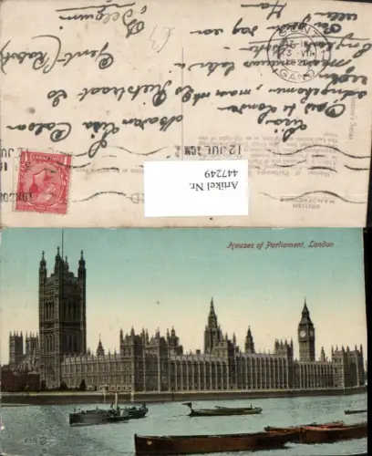447249,England London Houses of Parliament Gebäude
