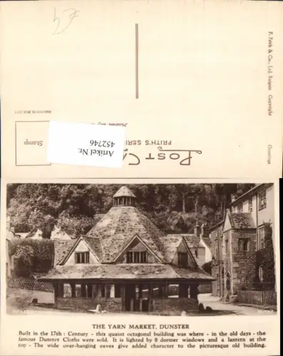 452746,England Dunster Yarn Market Pavillon