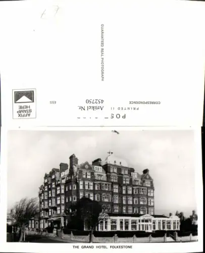 452750,England Folkestone Grand Hotel