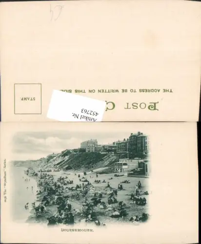 452763,England Bournemouth Strand Strandleben