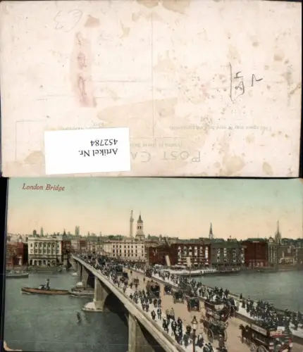 452784,England London Bridge Teilansicht Brücke