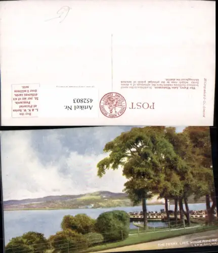 452803,England Lake Windermere Ferry Fähre Dampfer See