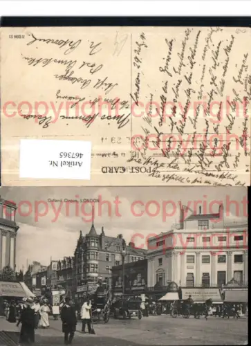 467365,England London Oxford Circus Straßenansicht