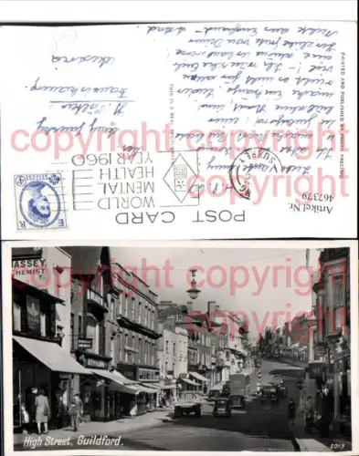 467379,England Guildford High Street Straßenansicht