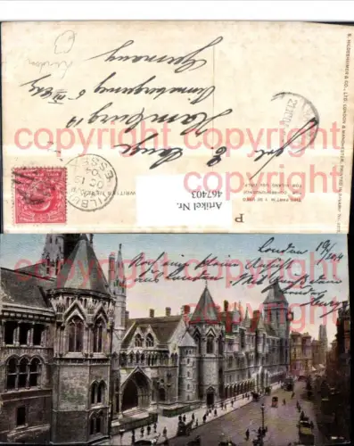 467403,England London Law Court Gericht Gebäude