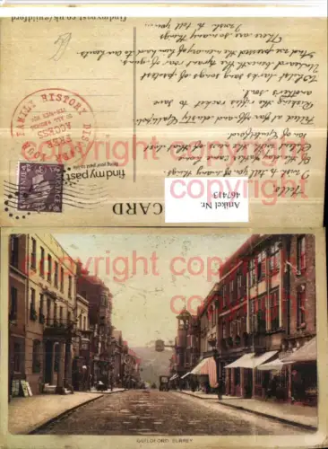 467413,England Surrey Guildford Straßenansicht