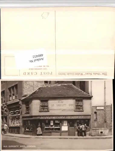 480432,England London Old Curiosity Shop Geschäft