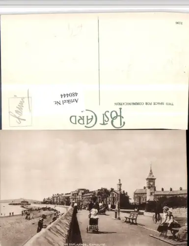 480444,England Exmouth Esplanade Promenade