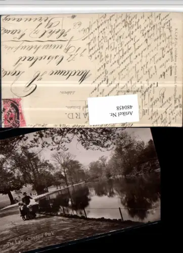 480458,England London Clissold Park Lake Teich Partie