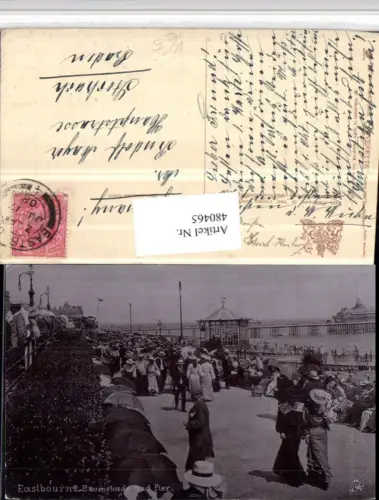 480465,England Eastbourne Promenade and Pier pub Raphael Tuck 1596