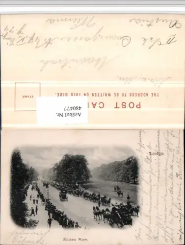480477,England London Rotten Row Straßenansicht