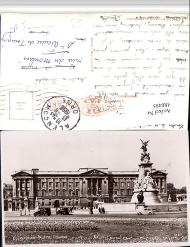 480485,England London Buckingham Palace Palast Brunnen