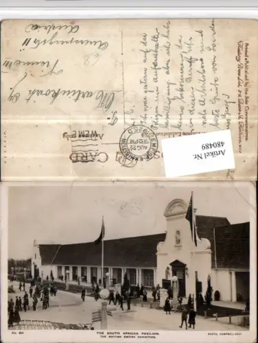480489,England London British Empire Exhibition South African Pavillon