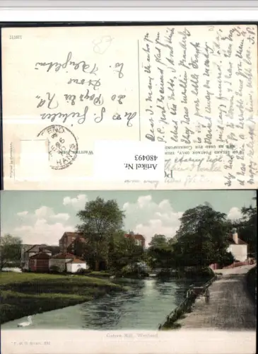 480493,England Westend Gaters Mill Mühle Fluss