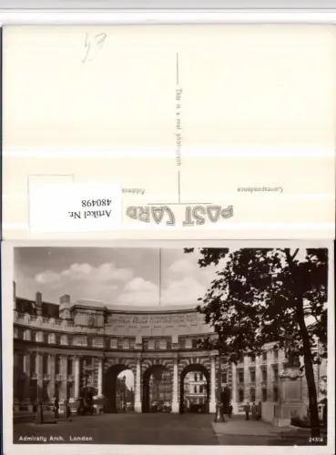 480498,England London Admiralty Arch Bogen