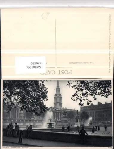 480530,England London Trafalgar Square Platz Brunnen Denkmal