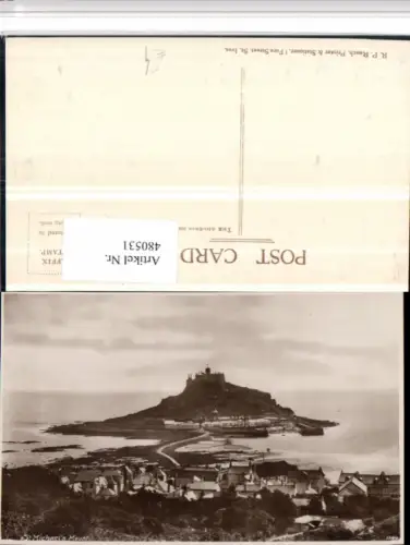 480531,England St. Michaels Mount Insel Burg