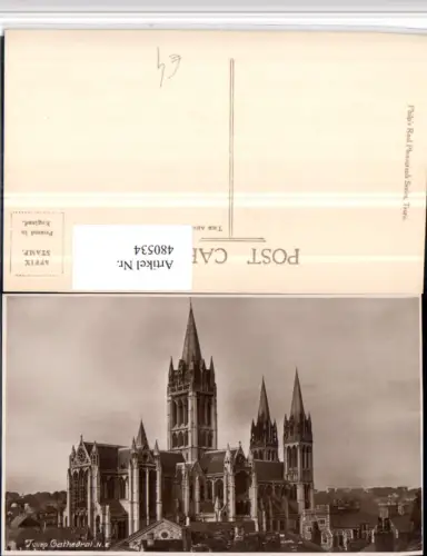 480534,England Truro Cathedral Kirche