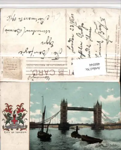 480544,England London Tower Bridge Brücke Boote