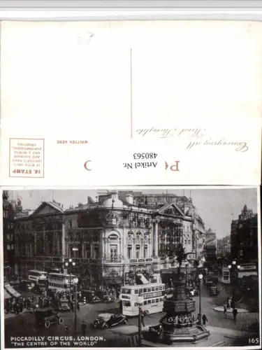 480563,England London Piccadilly Circus Platz Brunnen