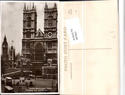 493961,England London Westminster Abbey St. Margarets and Birg Ben