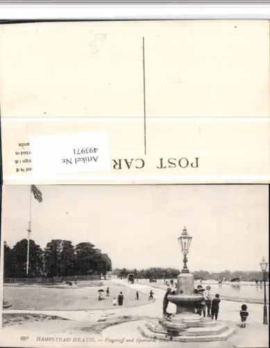 493971,England Hampstead Heath Flagstaff and Spaniards Road Straße