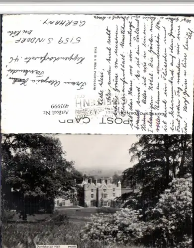 493999,England Dumbleton Hall Gebäude