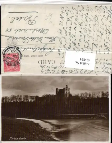 495834,England Norham Castle Schloss