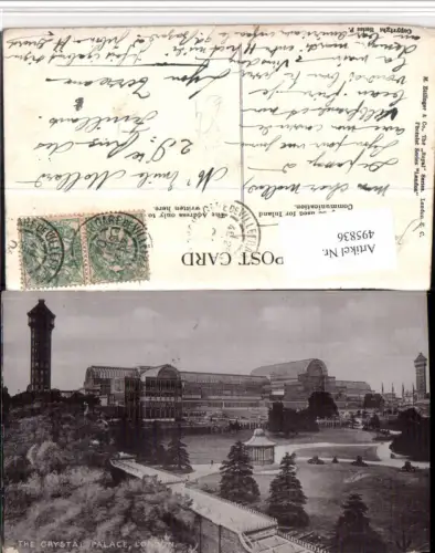 495836,England London Crystal Palace Gebäude Turm