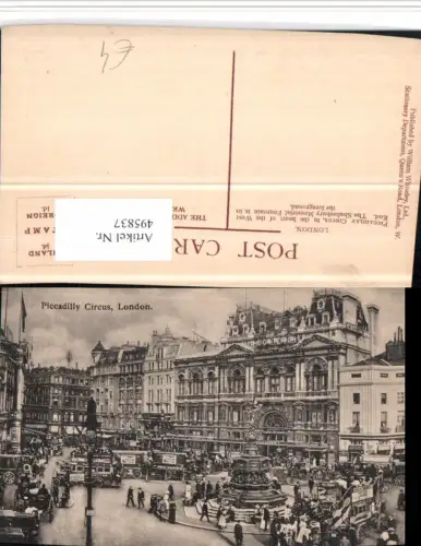 495837,England London Piccadilly Circus Platz