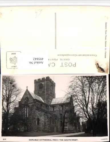 495842,England Carlisle Cathedral Kirche