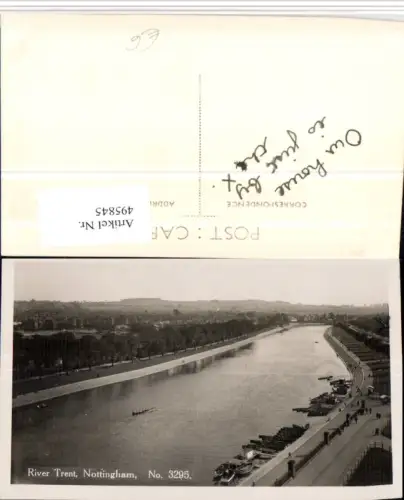 495845,England Nottingham River Trent Fluss