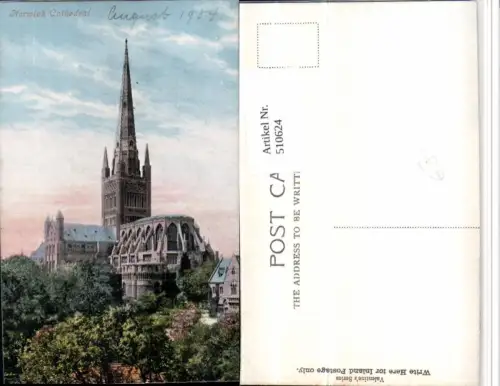510624,England Norwich Cathedral Kirche
