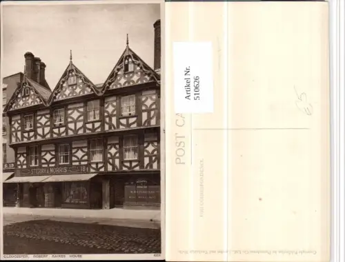 510626,England Gloucester Robert Raikes House Haus