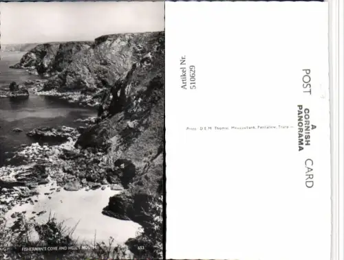 510629,England Fishermans Cove and Hells Mouth Küste