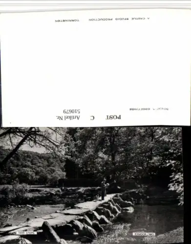510679,England Exmoor Tarr Steps Brücke Steine