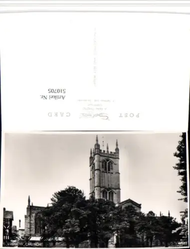 510705,England Ludlow Church Kirche