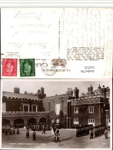 510725,England London St. James Palace Changing Guards Wachablöse