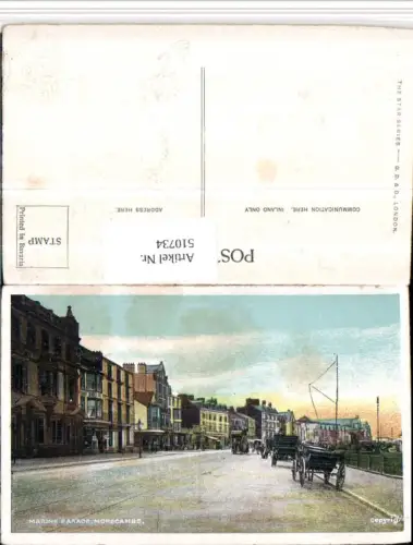 510734,England Morecambe Marine Parade Straßenansicht