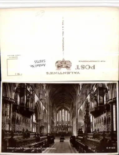 510755,England Worcester Cathedral Choir Kirche Chorgestühl
