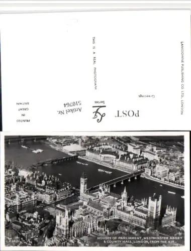 510764,England London Houses of Parliament Westminster Abbey and County Hall